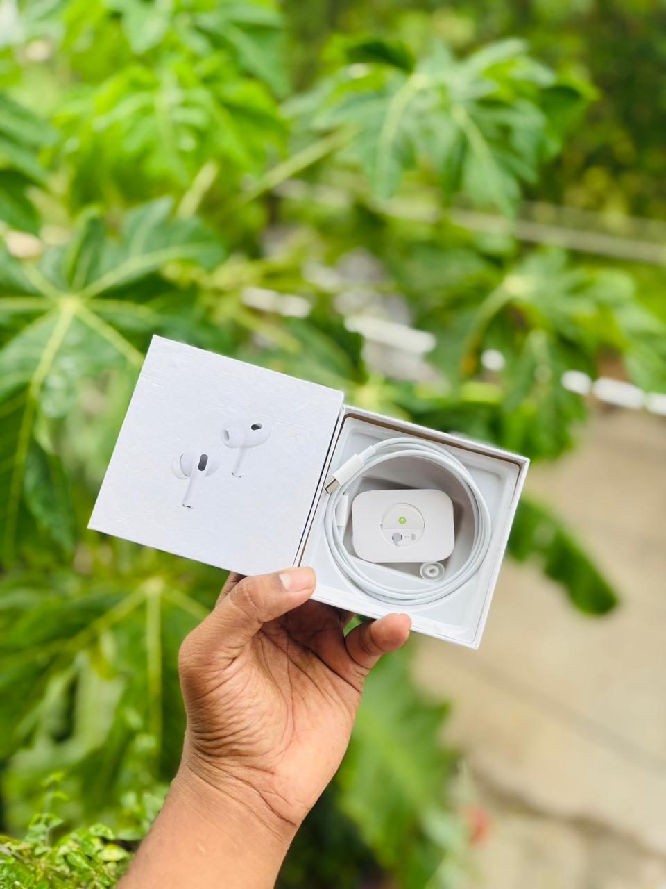 AirPods Pro (2nd Generation) – White (Type-C) & Free Silicon Case