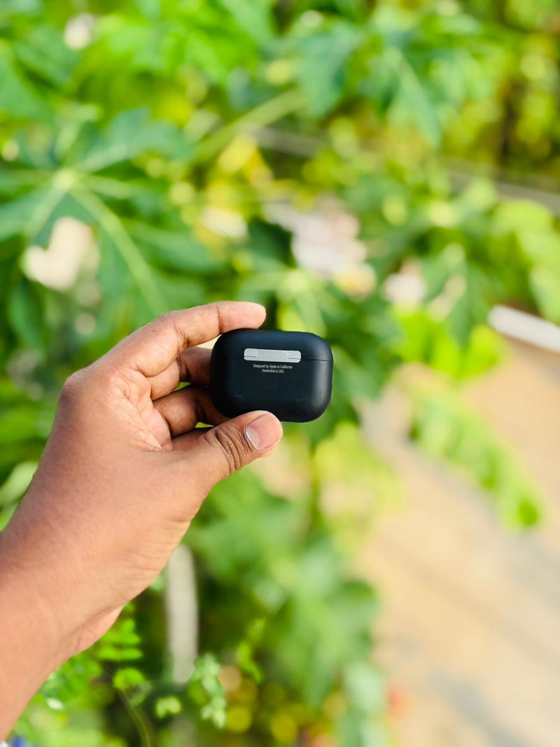 AirPods Pro (2nd Generation) – Black (Type-C) & Free Silicon Case